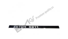 Nápis boční 5911 L AGS