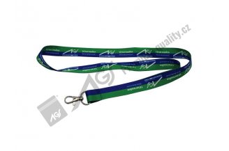 888407004: Klíčenka na krk s logem AGS