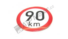 Manufacture´s max speed 90 km