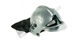 KLEIN - hasičská přilba stříbrná