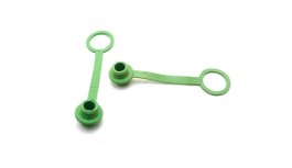 Dust cap socket ISO 12,5 green