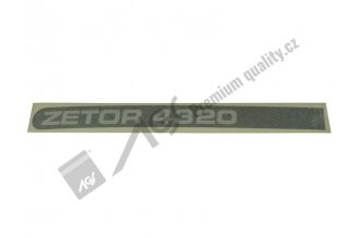 62459315: Nápis boční ZET 4320 L AGS