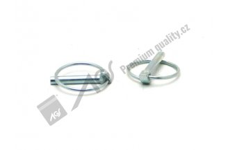 451164108: Kolík s kroužkem d=8,00 mm AGS